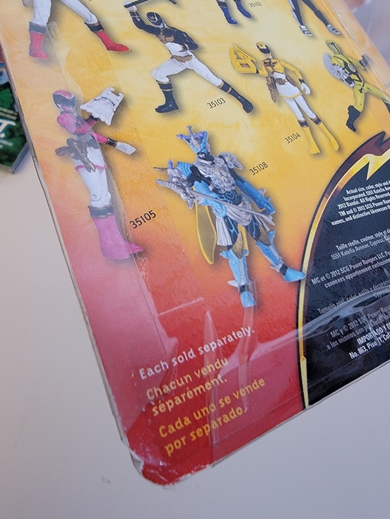 2012 Bandai Sabans Power Rangers Megaforce Red Ranger Action Figure #35100 - Picture 6 of 10